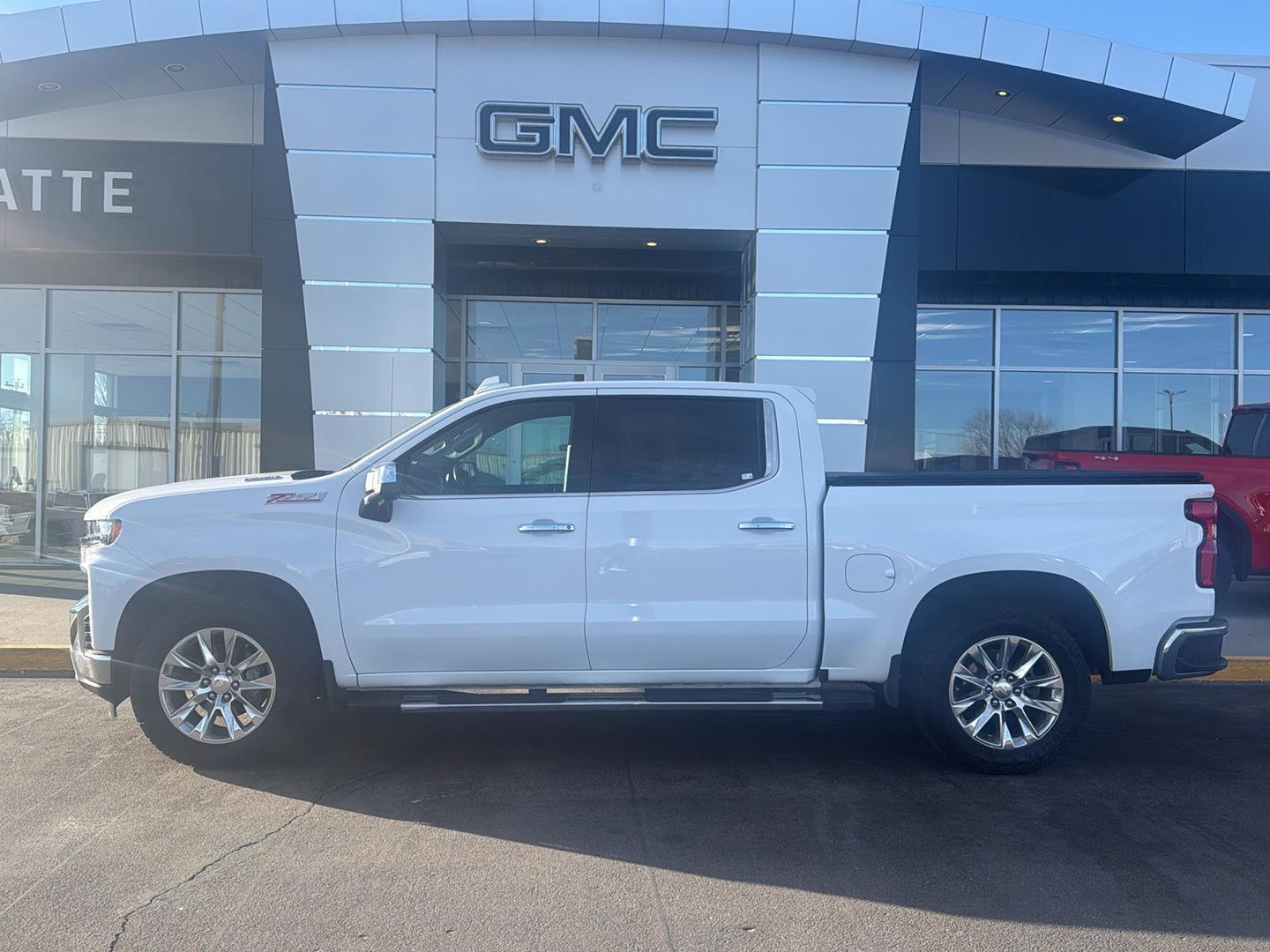 Summit White 2020 Chevrolet Silverado 1500 LTZ Crew Cab 4WD Pickup Truck Four-Wheel Drive Automatic