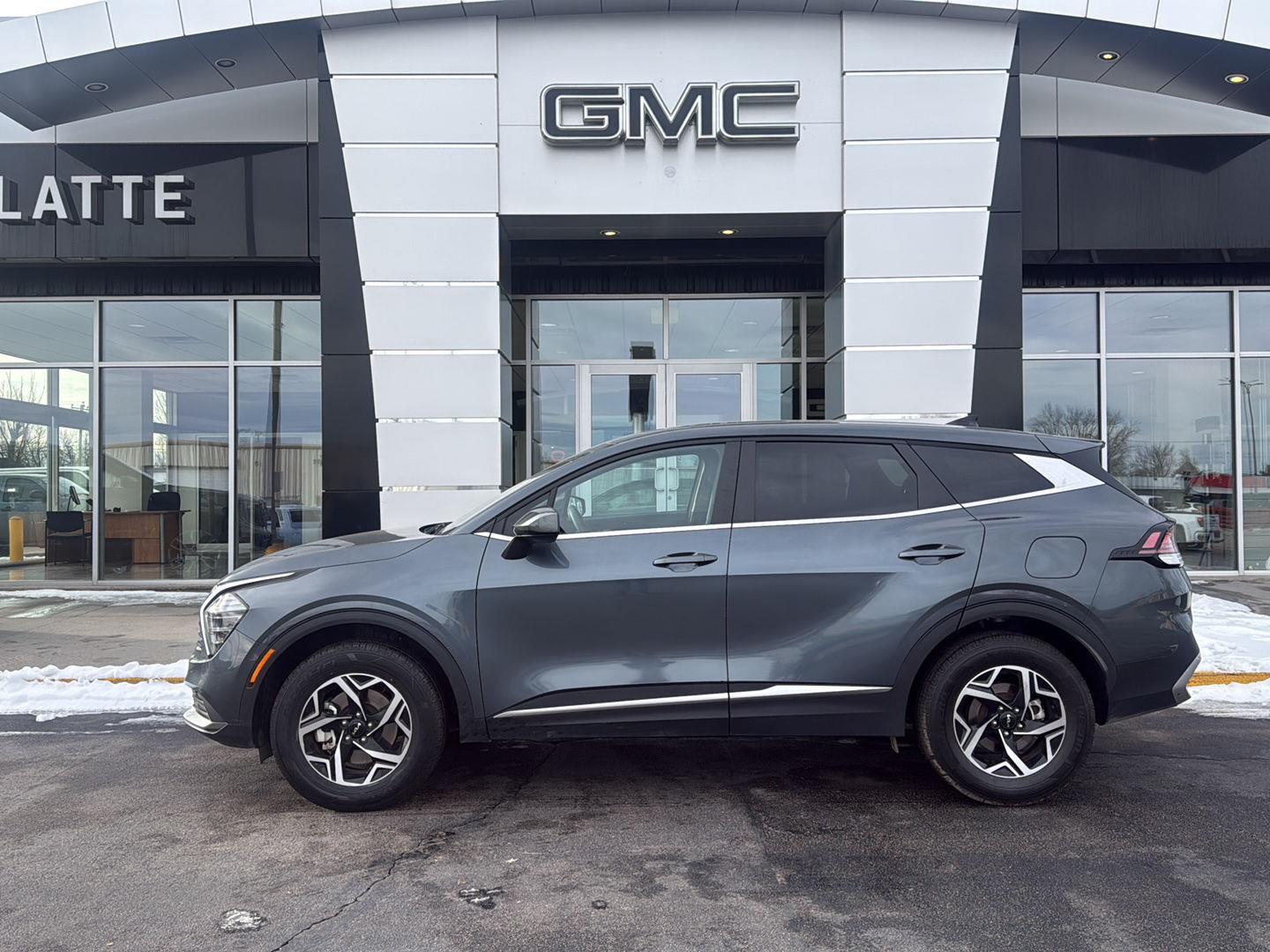 Gravity Gray 2024 Kia Sportage LX AWD SUV / Crossover All-Wheel Drive Automatic
