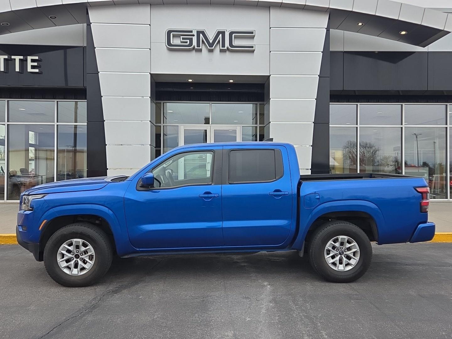 Bluestone Pearl 2024 Nissan Frontier SV Crew Cab 4WD Pickup Truck Four-Wheel Drive Automatic