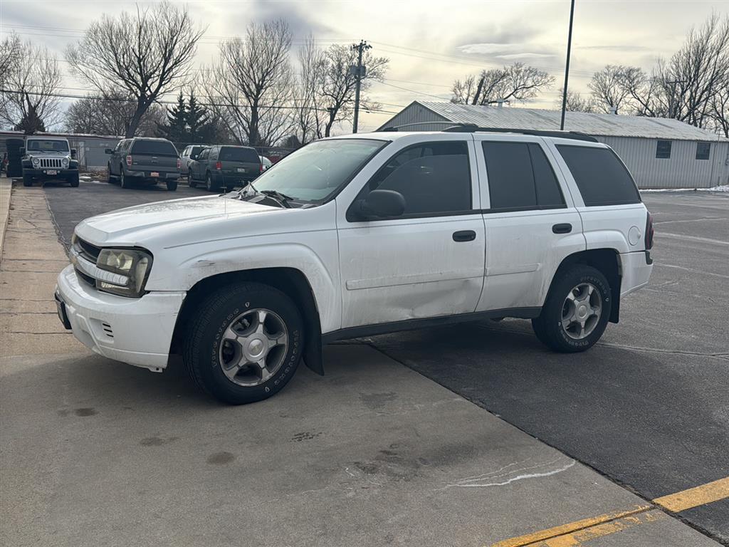 Summit White 2008 Chevrolet Trailblazer SUV / Crossover 4-Speed Automatic