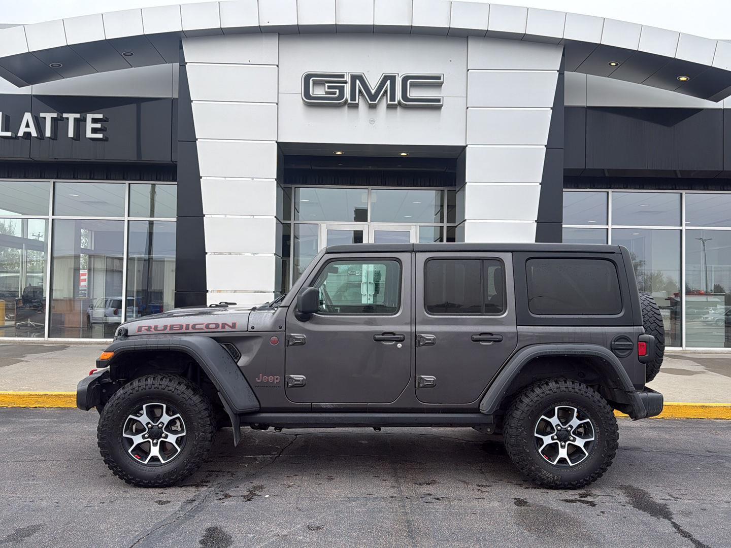 Gray (Granite Crystal Metallic Clearcoat) 2023 Jeep Wrangler Rubicon 4-Door 4WD SUV / Crossover Four-Wheel Drive 8-Speed Automatic