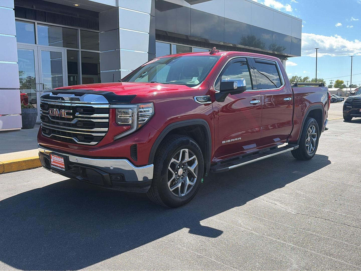 Volcanic Red Tintcoat 2023 GMC Sierra 1500 Pickup Truck Four-Wheel Drive Automatic