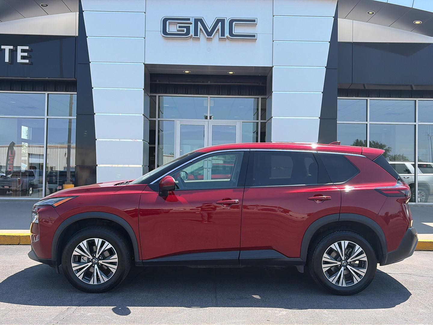 Red (Scarlet Ember Tintcoat) 2021 Nissan Rogue SUV / Crossover All-Wheel Drive Continuously Variable Transmission