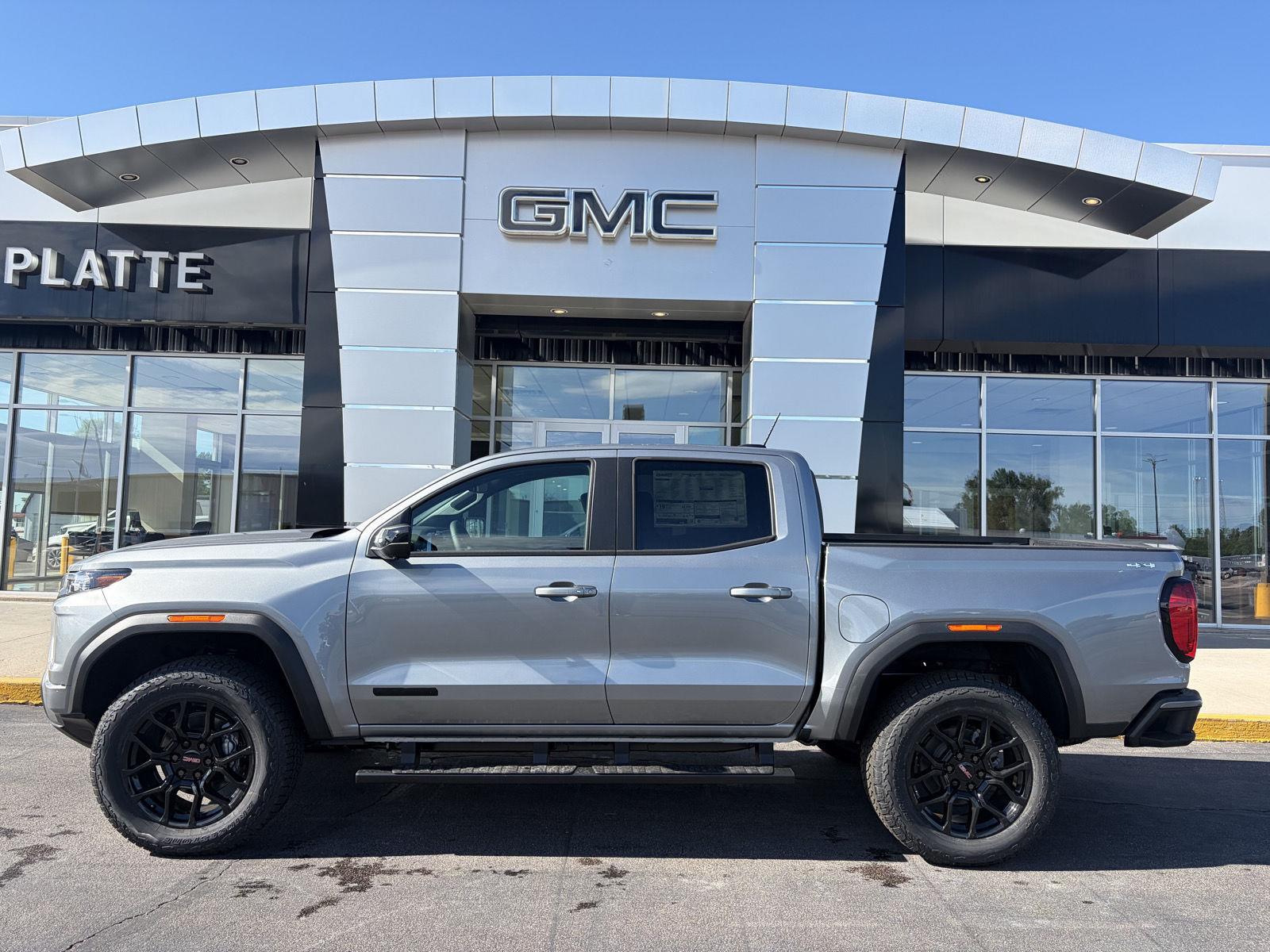 MOONSTONE GRAY METALLIC 2026 GMC Canyon Pickup Truck Four-Wheel Drive 8-Speed Automatic