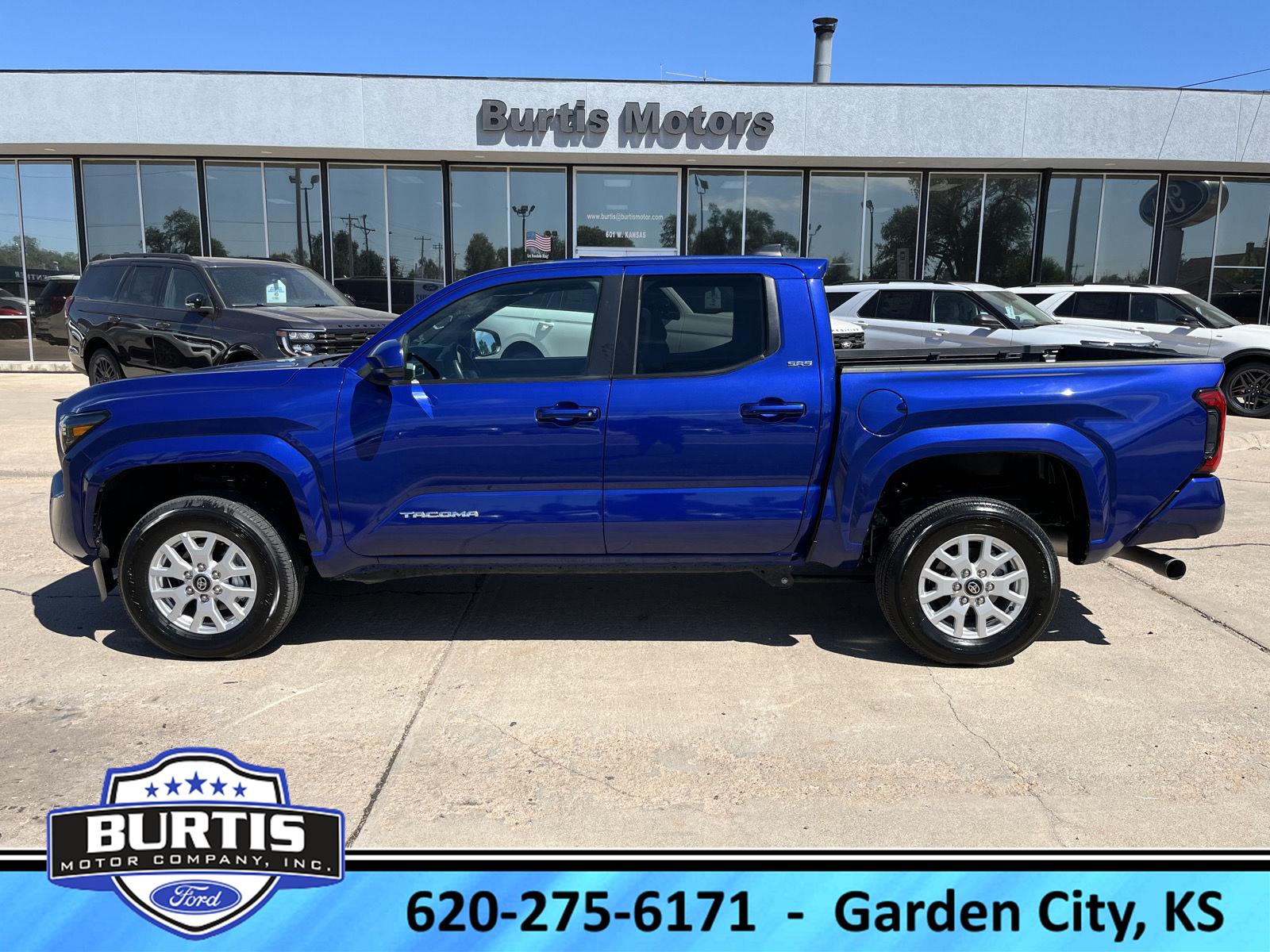 Blue Crush Metallic 2025 Toyota Tacoma Pickup Truck Four-Wheel Drive Automatic
