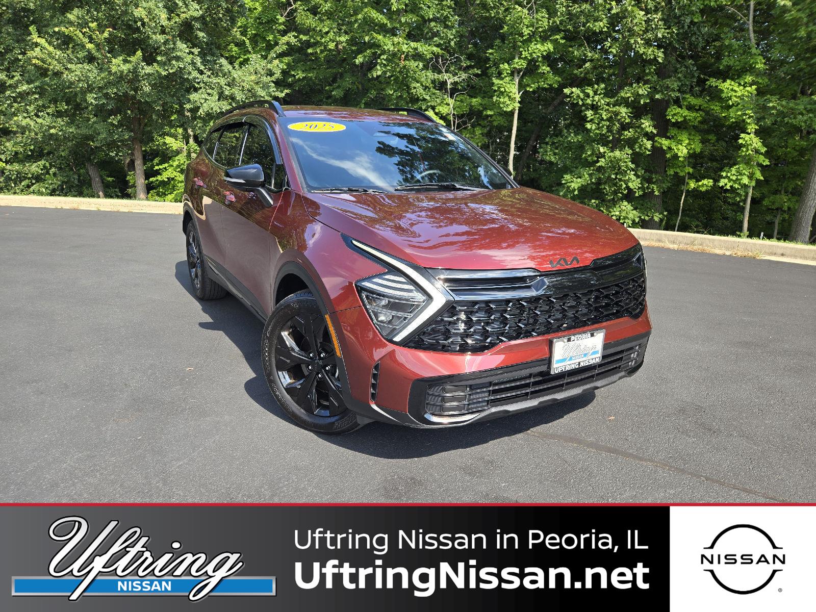 Dawning Red 2025 Kia Sportage SUV / Crossover All-Wheel Drive 8-Speed Automatic