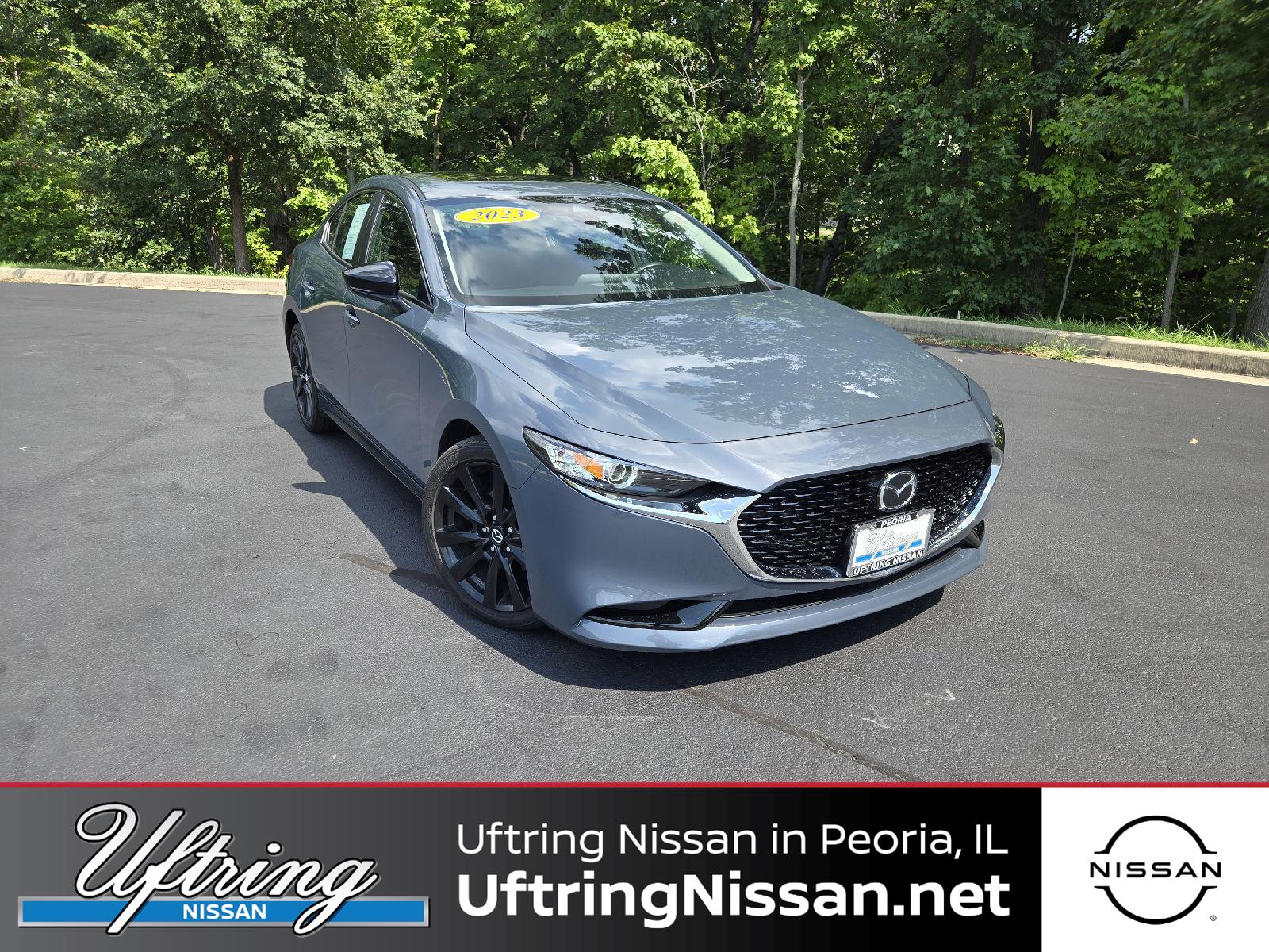 Polymetal Gray Metallic 2023 Mazda MAZDA3 Sedan Front-Wheel Drive Automatic