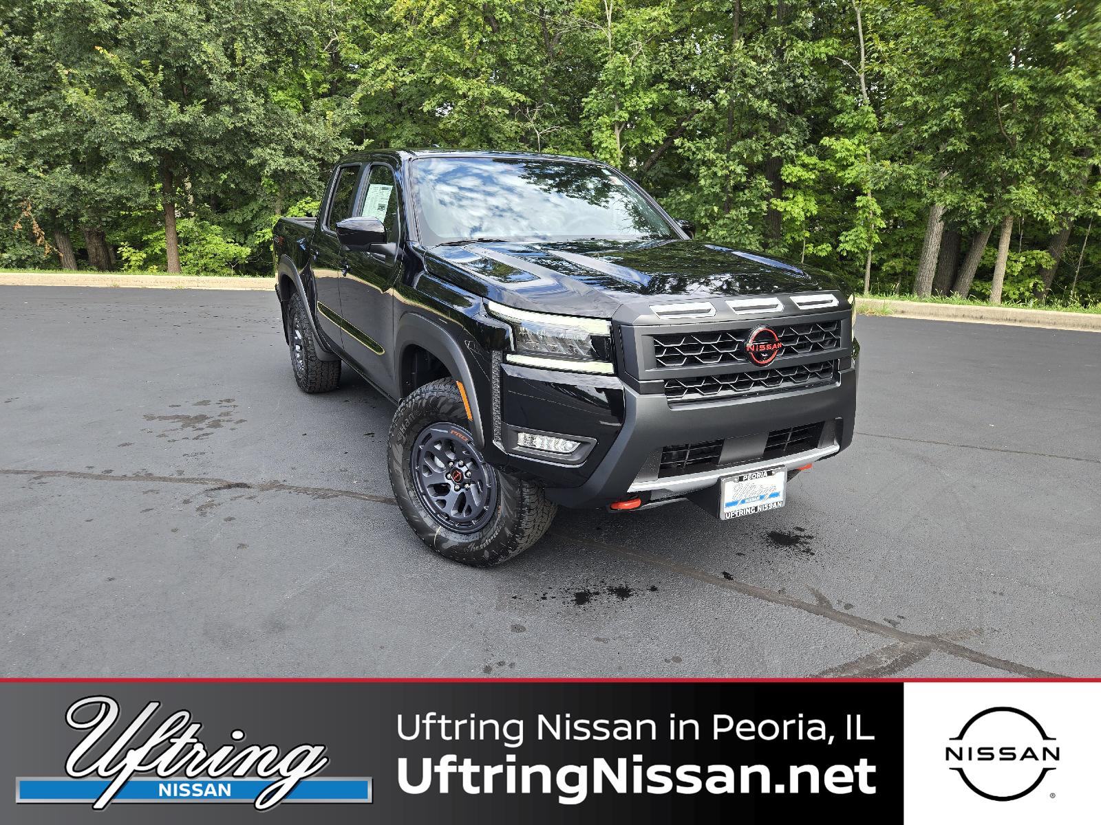 Super Black 2026 Nissan Frontier Pickup Truck Four-Wheel Drive Automatic