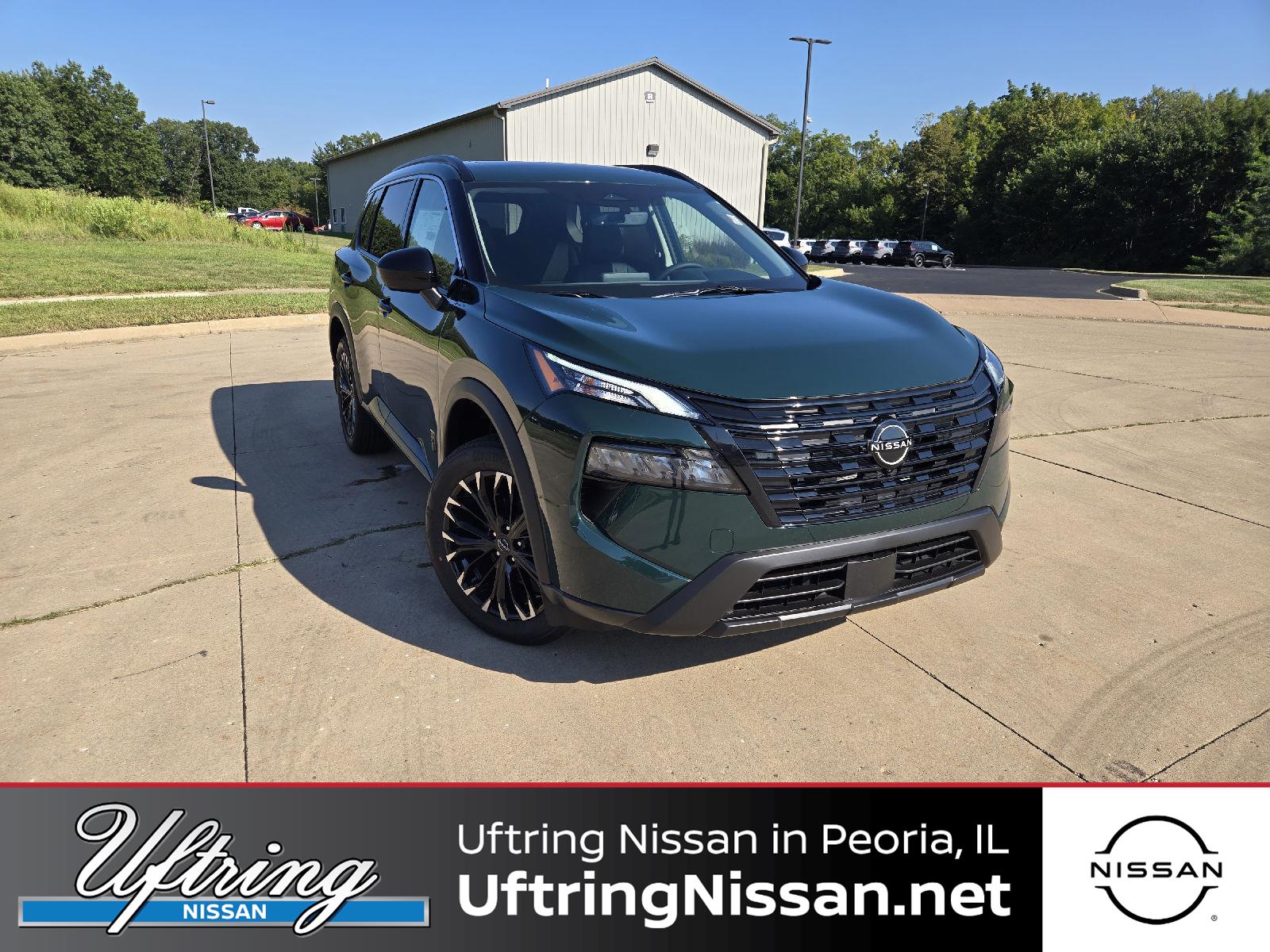 Black (Obsidian Green) 2026 Nissan Rogue SUV / Crossover All-Wheel Drive Continuously Variable Transmission
