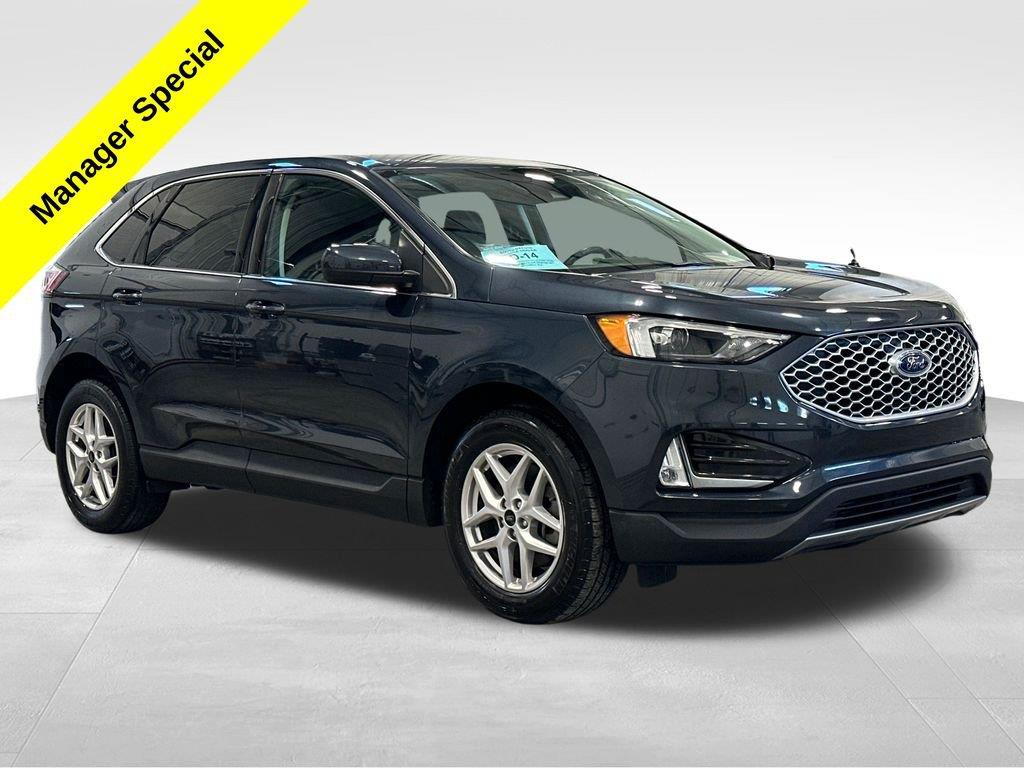 Stone Blue 2024 Ford Edge SUV / Crossover All-Wheel Drive 8-Speed Automatic