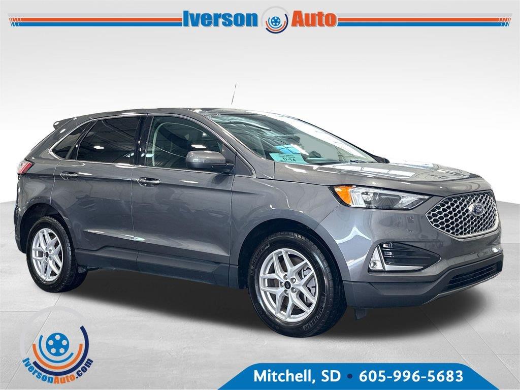Carbonized Gray 2024 Ford Edge SUV / Crossover All-Wheel Drive 8-Speed Automatic