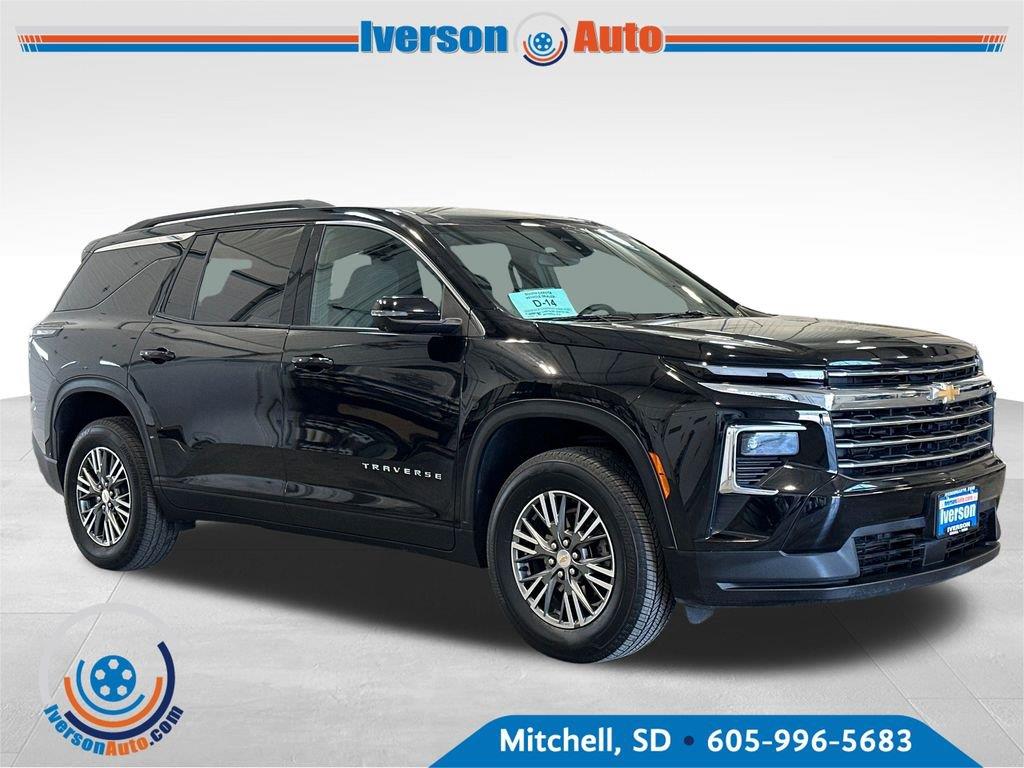 Mosaic Black Metallic 2024 Chevrolet Traverse SUV / Crossover Four-Wheel Drive 8-Speed Automatic