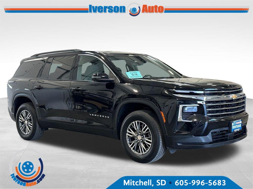 Mosaic Black Metallic 2024 Chevrolet Traverse SUV / Crossover Four-Wheel Drive 8-Speed Automatic