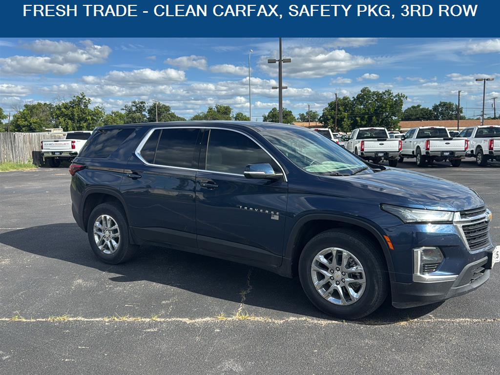 Northsky Blue Metallic 2023 Chevrolet Traverse LS FWD SUV / Crossover Front-Wheel Drive 9-Speed Automatic