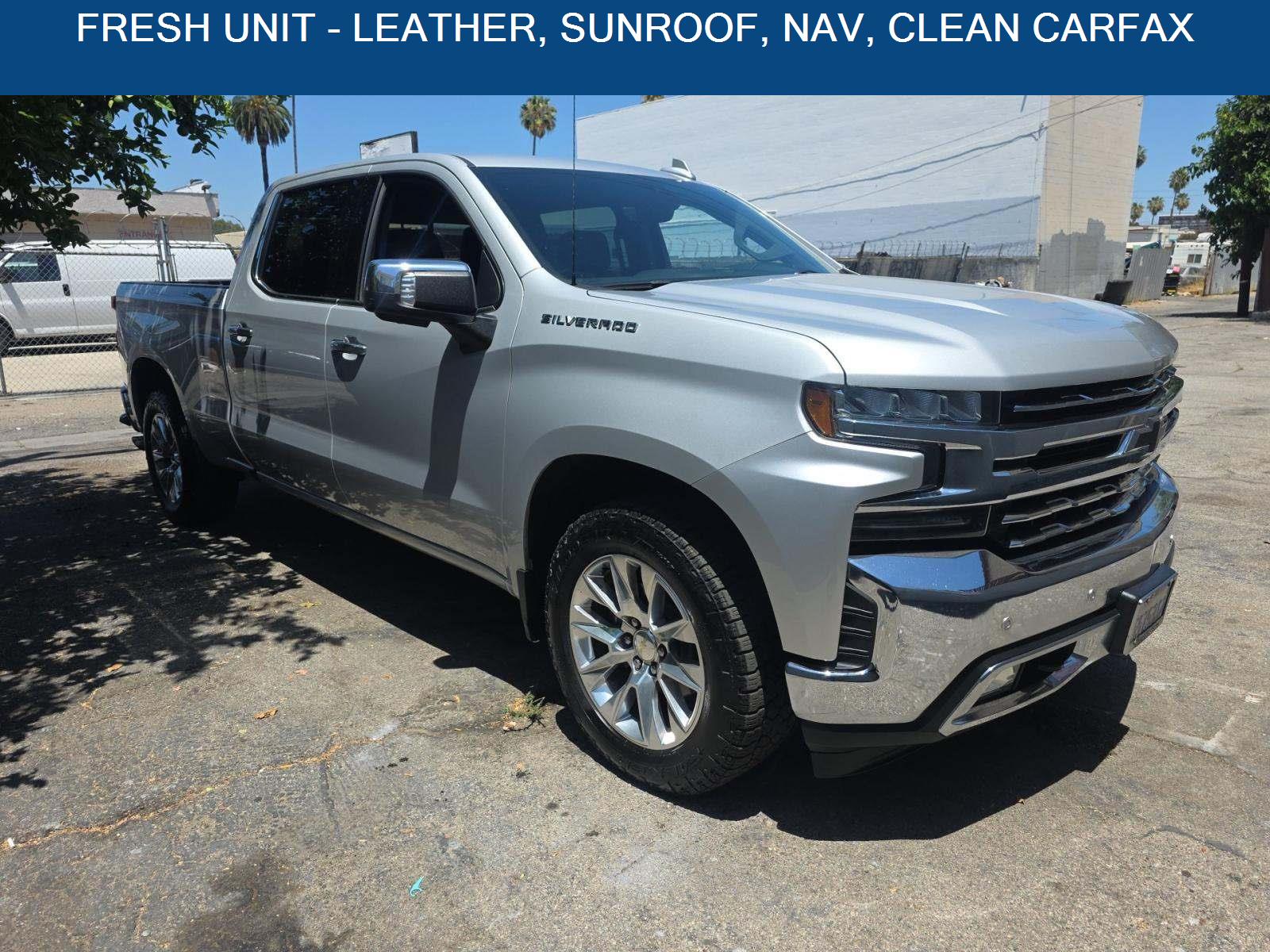 Silver Ice Metallic 2019 Chevrolet Silverado 1500 Pickup Truck 4X2 8-Speed Automatic