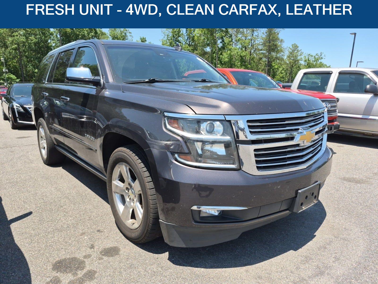 Gray (Tungsten Metallic) 2016 Chevrolet Tahoe SUV / Crossover Four-Wheel Drive 6-Speed Automatic