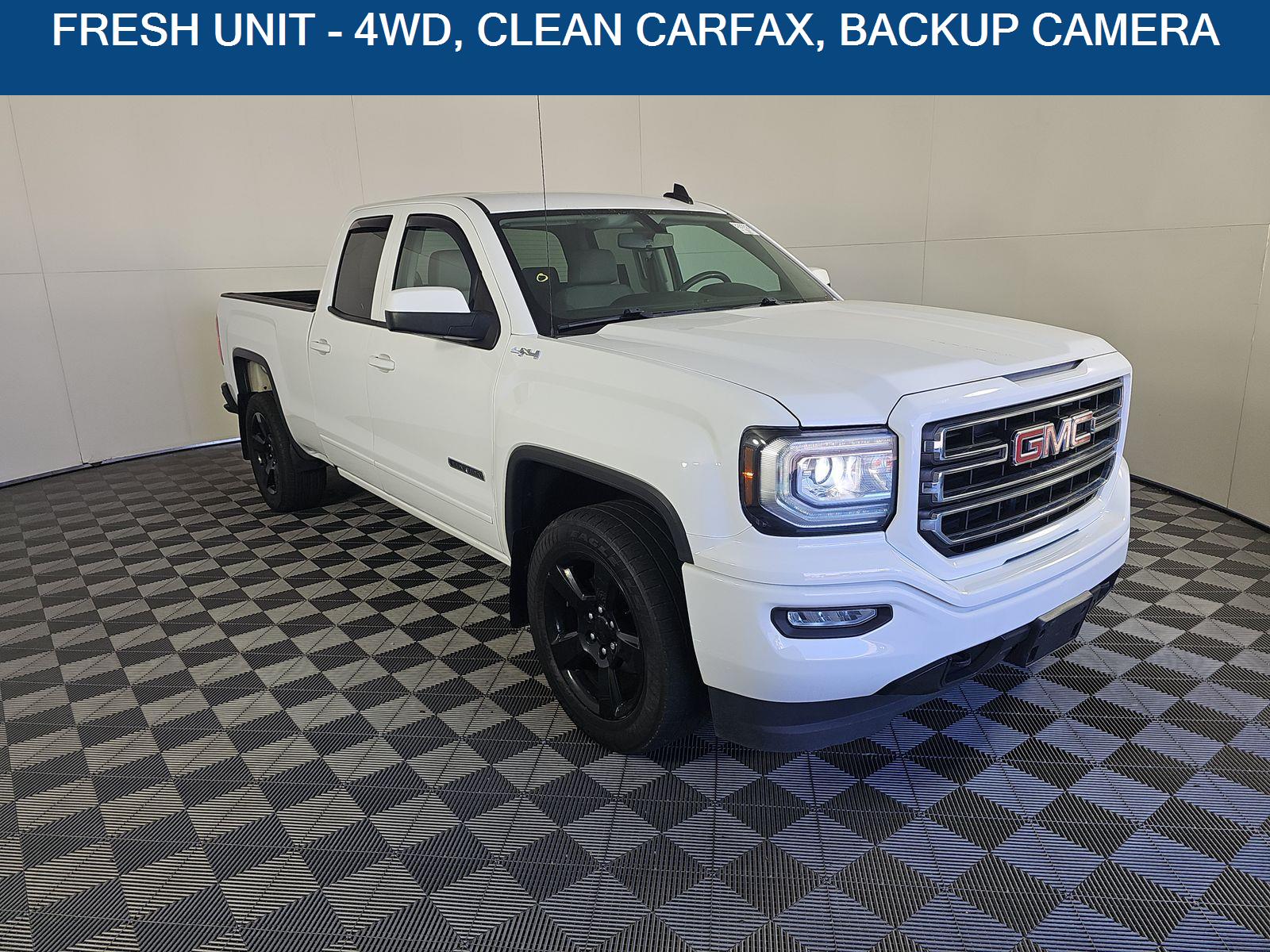 Summit White 2018 GMC Sierra 1500 Pickup Truck Four-Wheel Drive 6-Speed Automatic