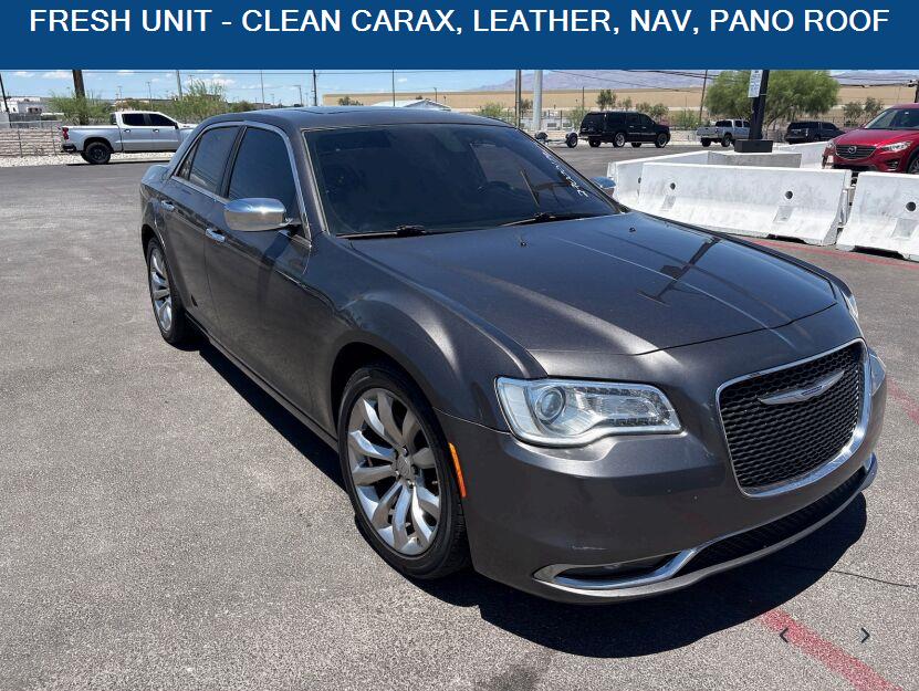 Gray (Granite Crystal Metallic Clearcoat) 2020 Chrysler 300 Sedan Rear-Wheel Drive 8-Speed Automatic