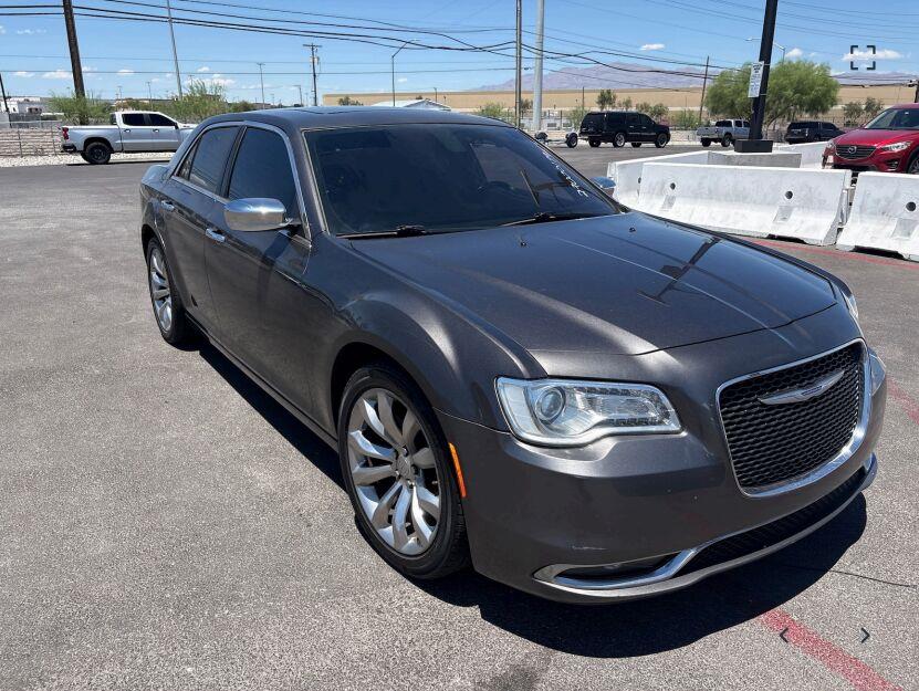 Gray (Granite Crystal Metallic Clearcoat) 2020 Chrysler 300 Sedan Rear-Wheel Drive 8-Speed Automatic