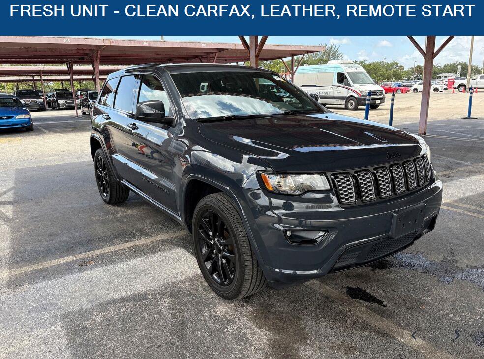 Rhino Clearcoat 2018 Jeep Grand Cherokee SUV / Crossover Four-Wheel Drive 8-Speed Automatic