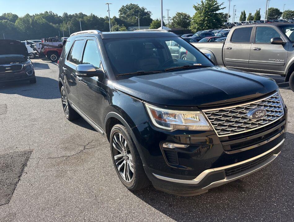 Shadow Black 2018 Ford Explorer SUV / Crossover All-Wheel Drive 6-Speed Automatic