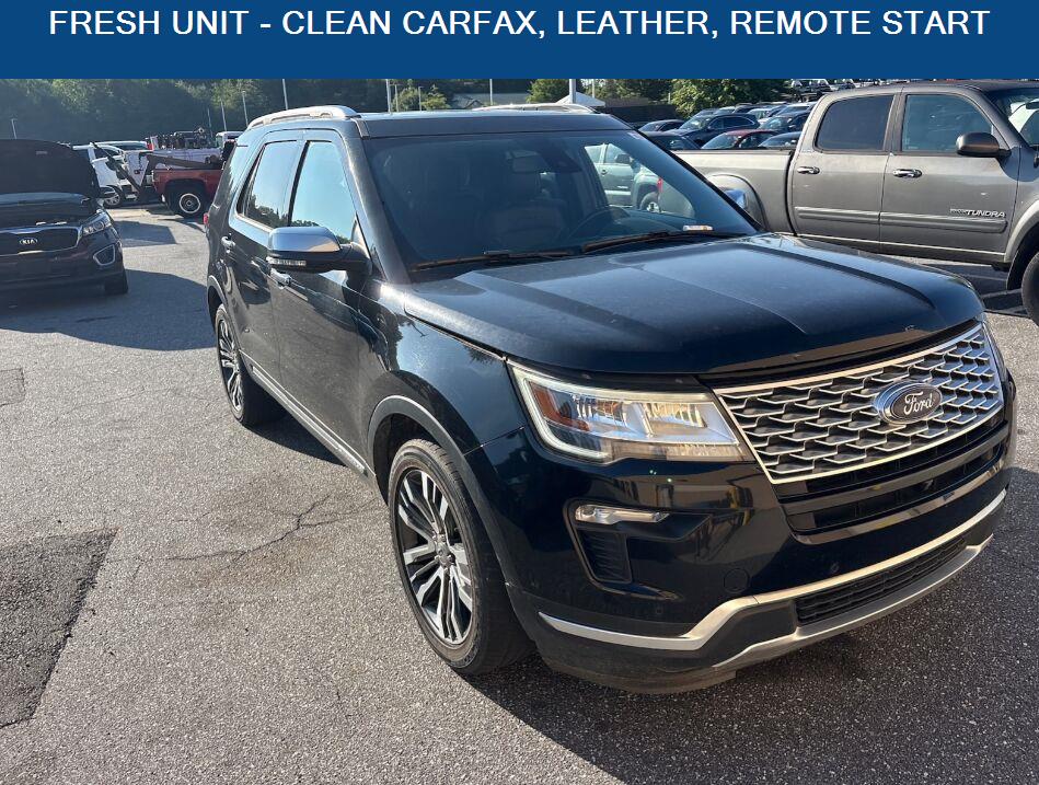 Shadow Black 2018 Ford Explorer SUV / Crossover All-Wheel Drive 6-Speed Automatic