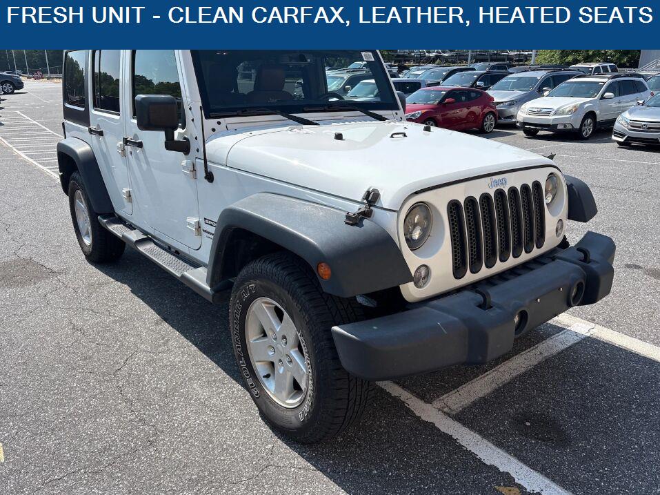 Bright White Clearcoat 2018 Jeep Wrangler SUV / Crossover Four-Wheel Drive 5-Speed Automatic