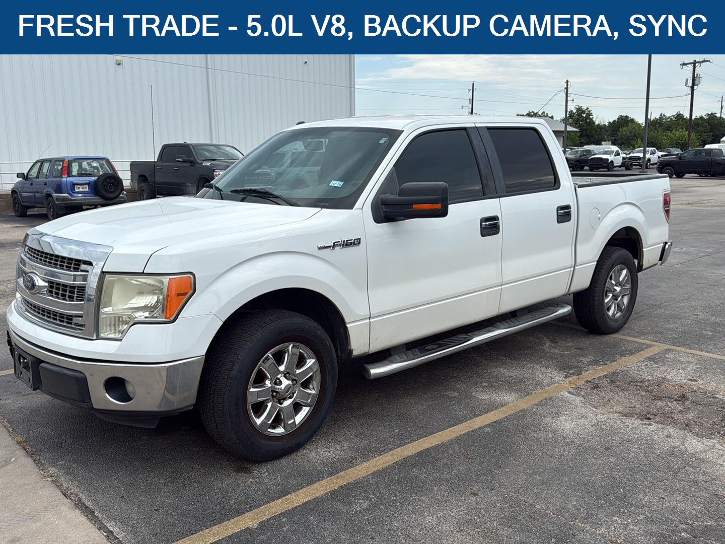 Oxford White 2013 Ford F-150 Pickup Truck 4X2 6-Speed Automatic