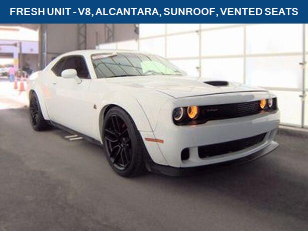 White Knuckle Clearcoat 2021 Dodge Challenger Coupe Rear-Wheel Drive 8-Speed Automatic