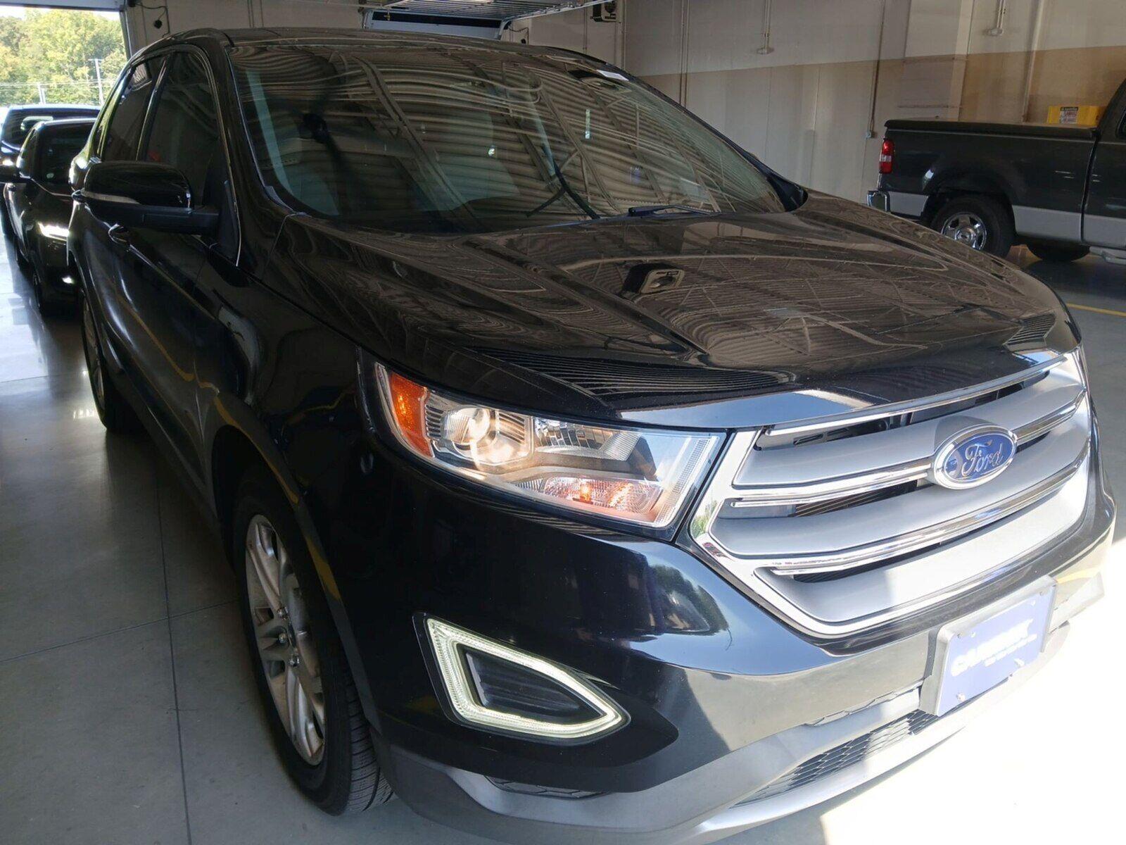 Shadow Black 2018 Ford Edge SUV / Crossover Front-Wheel Drive 6-Speed Automatic