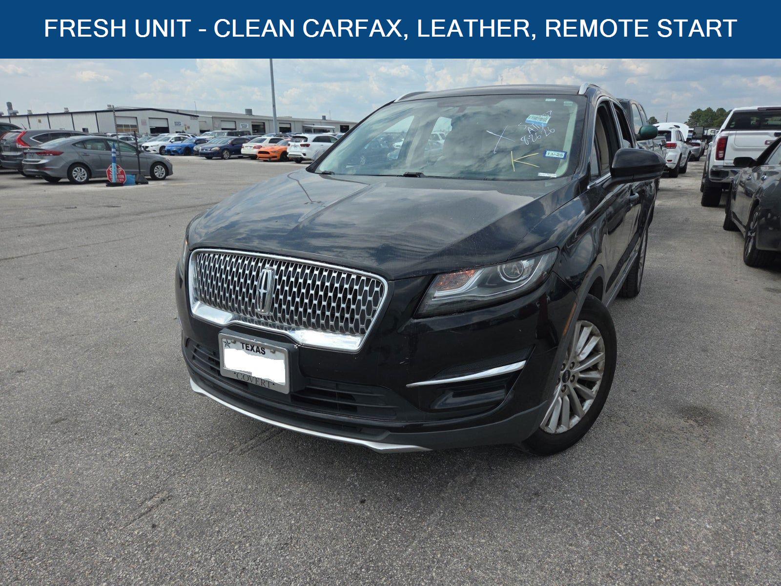 Infinite Black Metallic 2019 Lincoln MKC SUV / Crossover Front-Wheel Drive 6-Speed Automatic