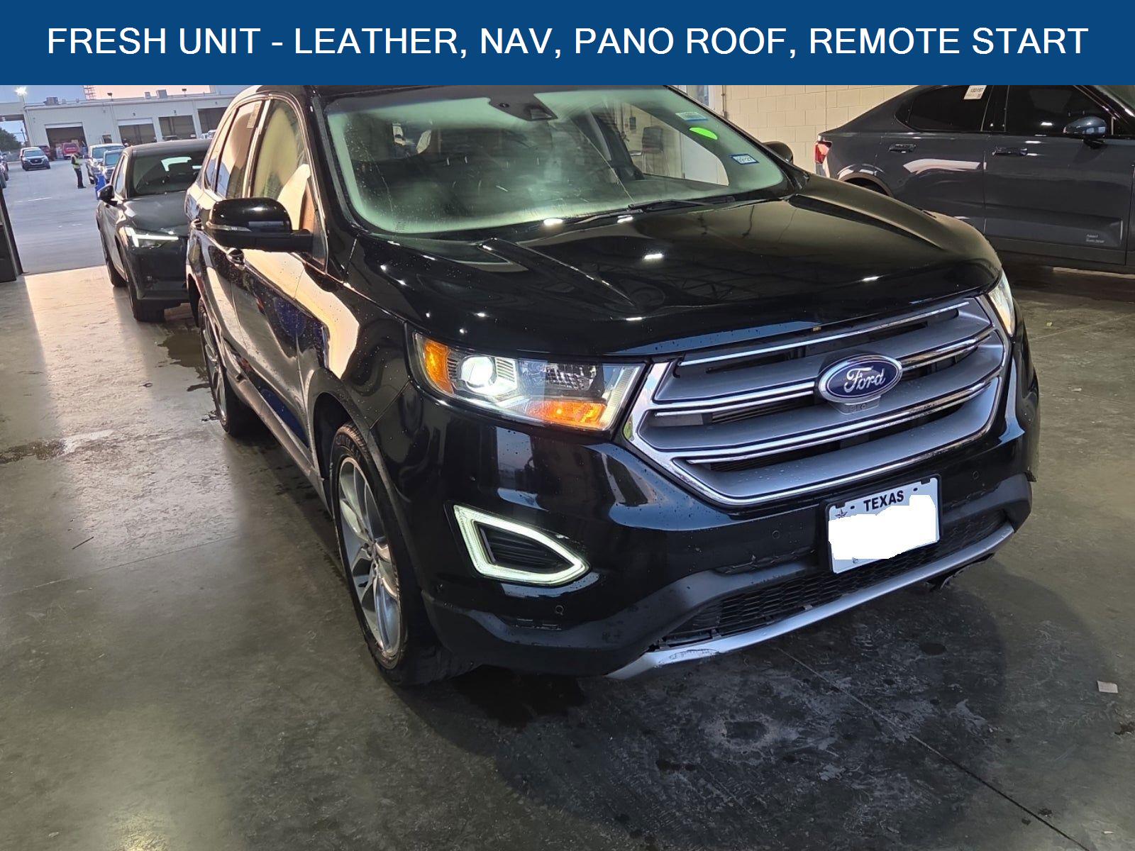 Shadow Black 2018 Ford Edge SUV / Crossover Front-Wheel Drive 6-Speed Automatic