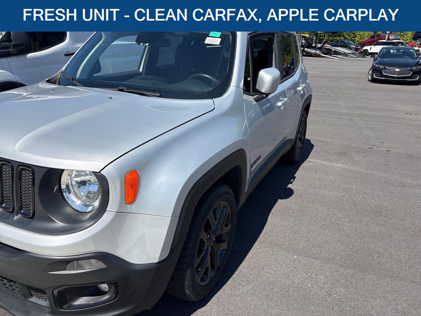 Glacier Metallic 2018 Jeep Renegade SUV / Crossover Front-Wheel Drive 9-Speed Automatic