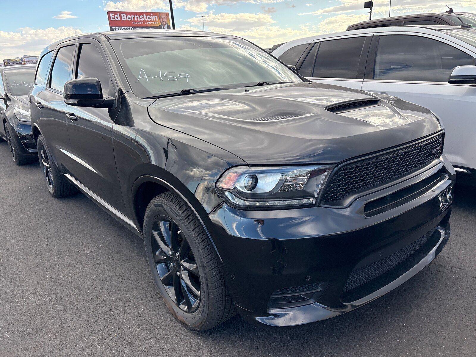 DB Black Clearcoat 2018 Dodge Durango SUV / Crossover Rear-Wheel Drive 8-Speed Automatic