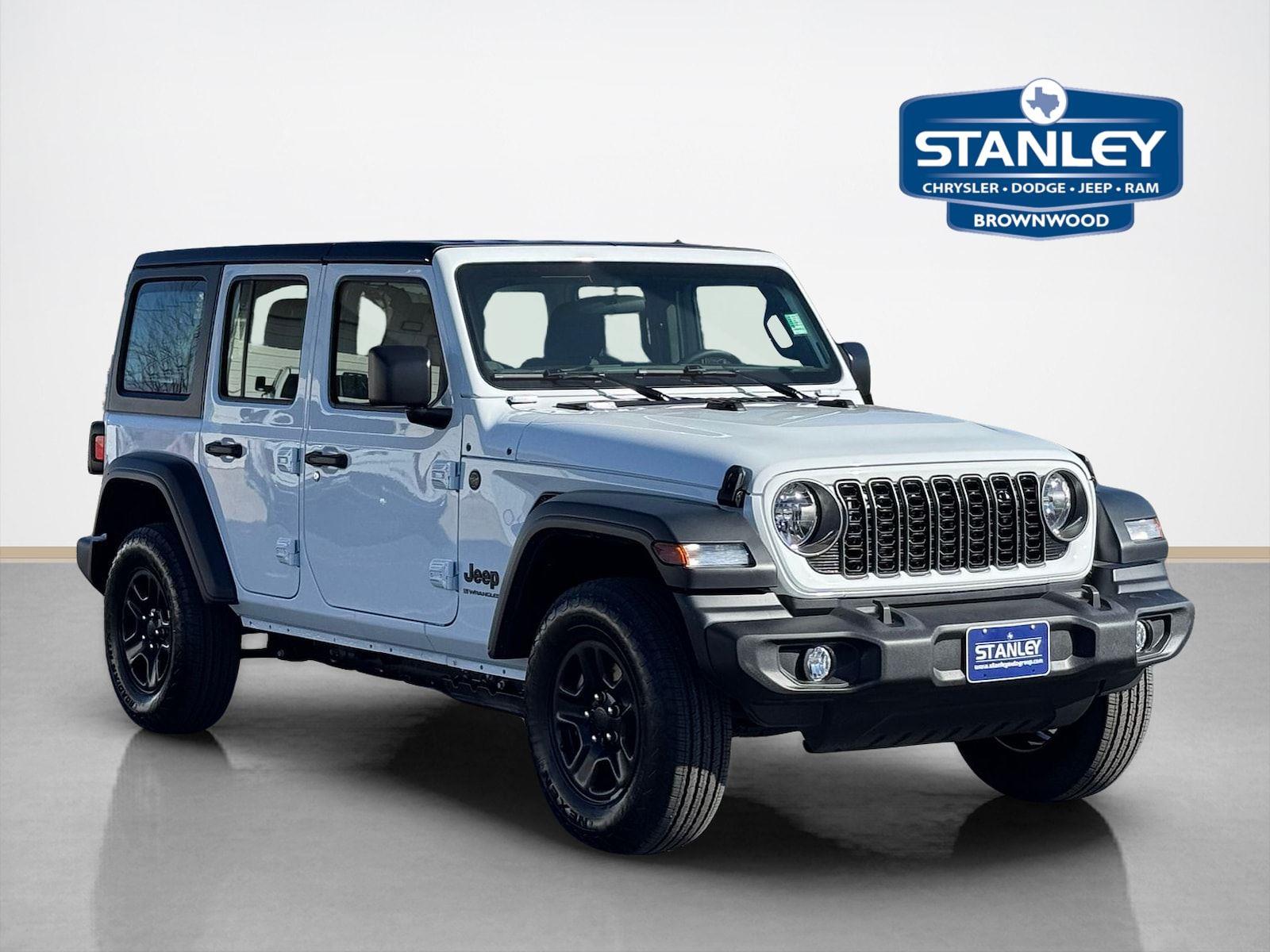 Bright White Clearcoat 2026 Jeep Wrangler SUV / Crossover Four-Wheel Drive 8-Speed Automatic