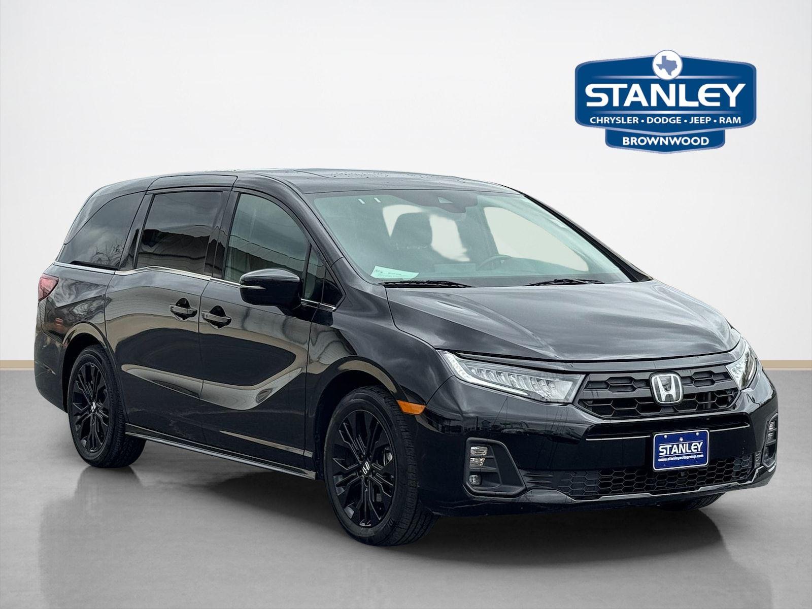 Crystal Black Pearl 2025 Honda Odyssey Sport-L FWD Minivan Front-Wheel Drive 10-Speed Automatic