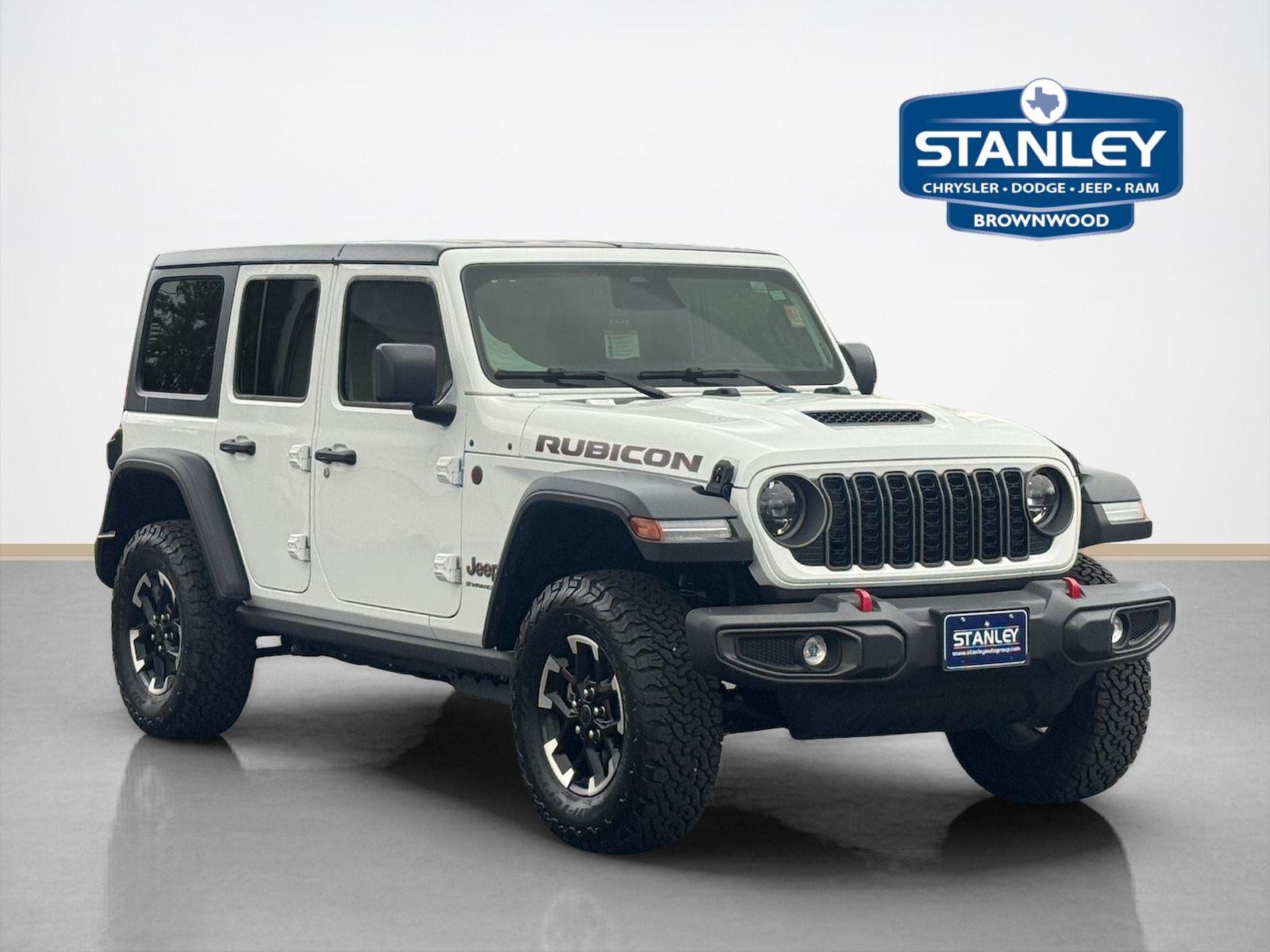 Bright White Clearcoat 2026 Jeep Wrangler SUV / Crossover Four-Wheel Drive 8-Speed Automatic