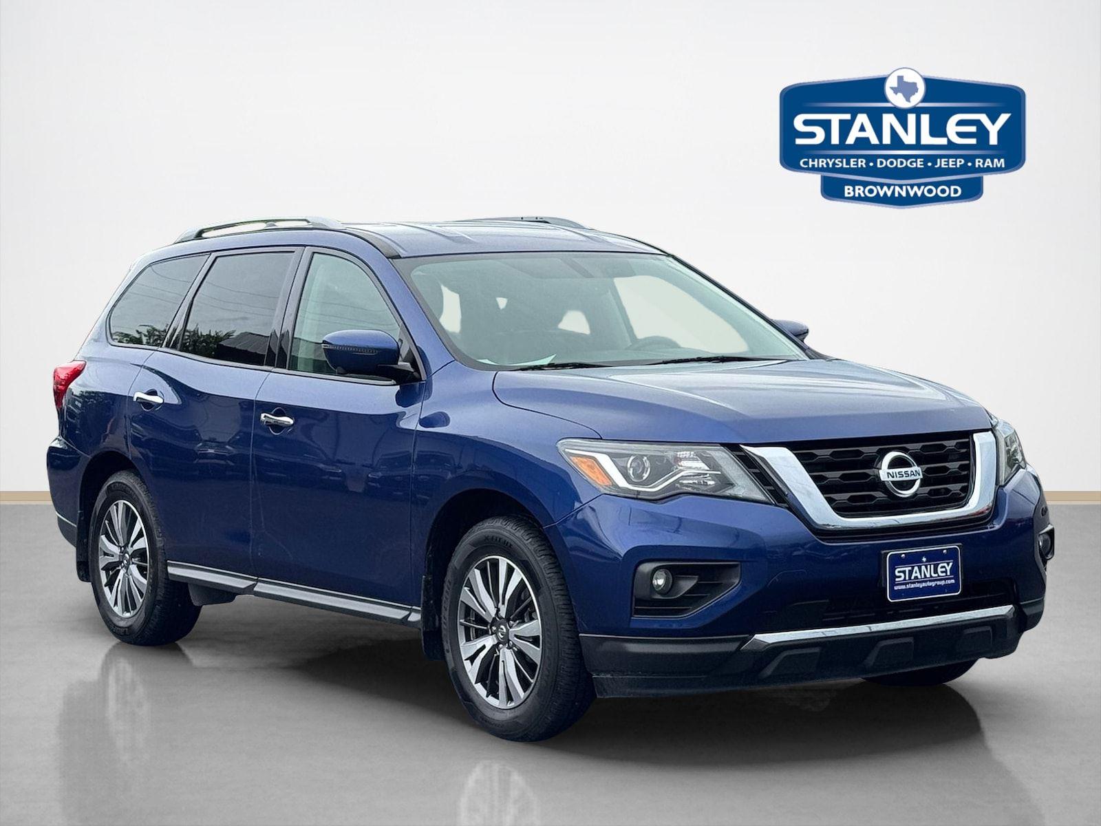 Caspian Blue Metallic 2020 Nissan Pathfinder SUV / Crossover Four-Wheel Drive Continuously Variable Transmission