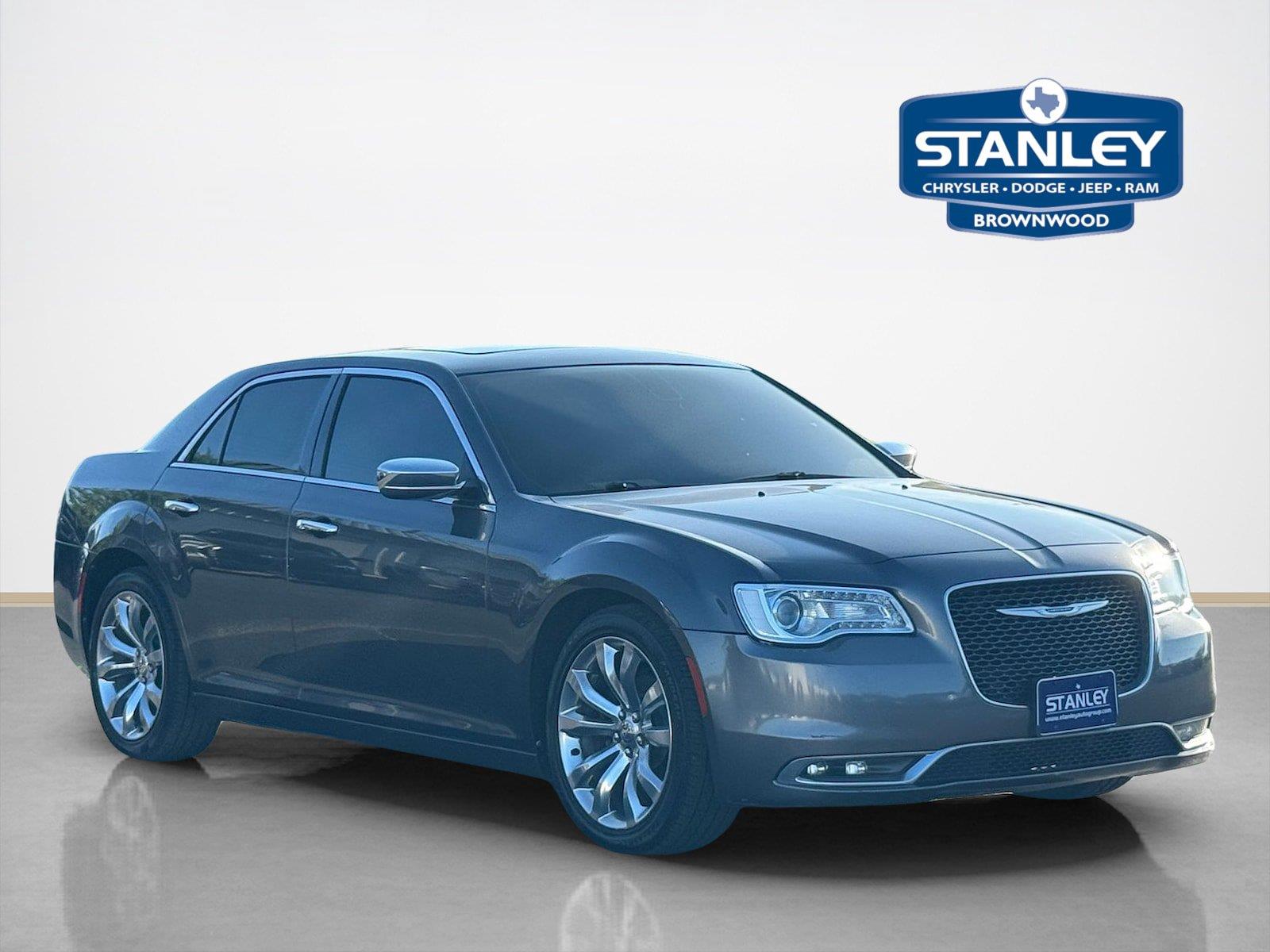 Gray (Granite Crystal Metallic Clearcoat) 2020 Chrysler 300 Sedan Rear-Wheel Drive 8-Speed Automatic