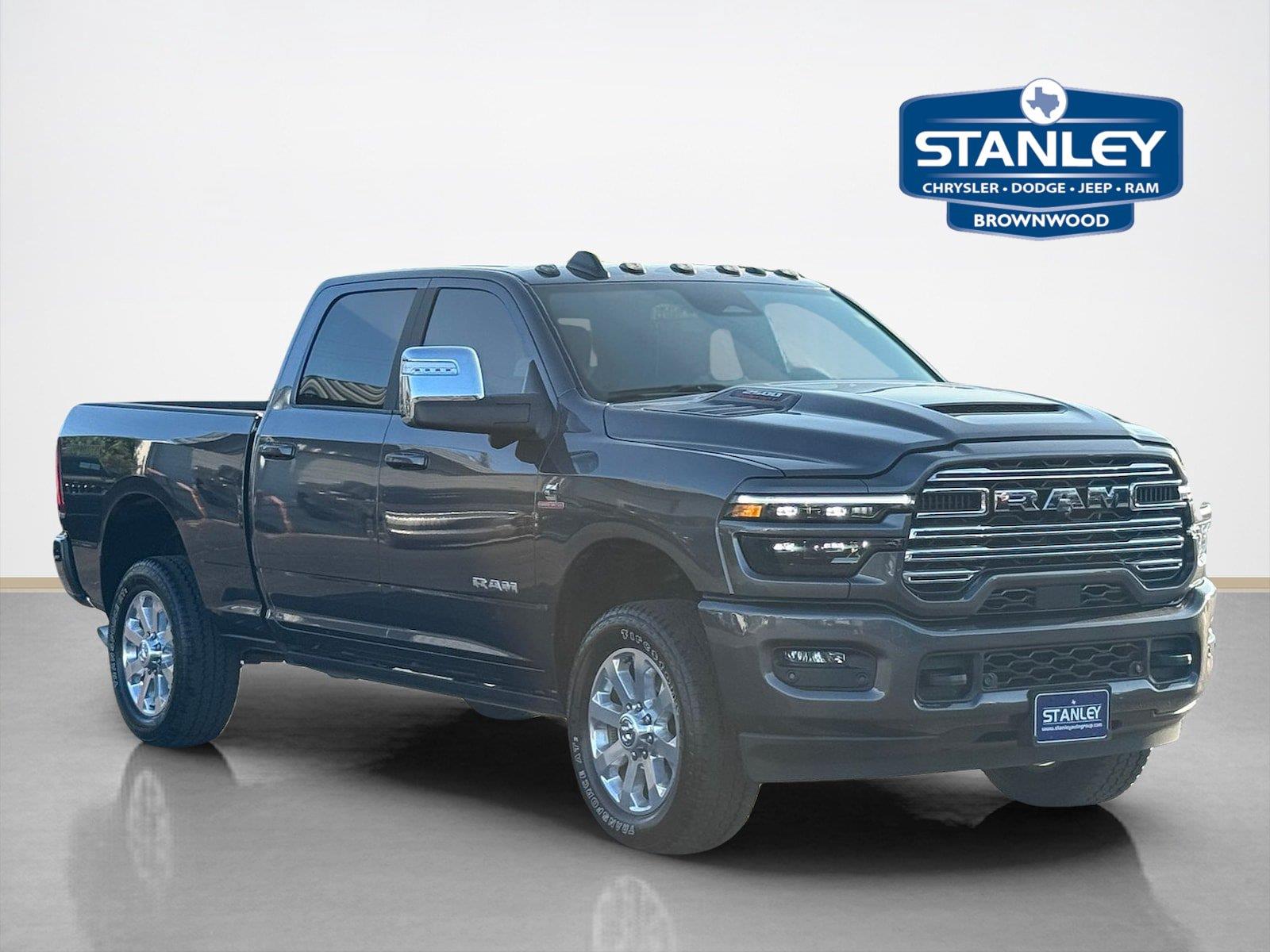 Gray (Granite Crystal Metallic Clearcoat) 2025 RAM 2500 Pickup Truck Four-Wheel Drive 8-Speed Automatic