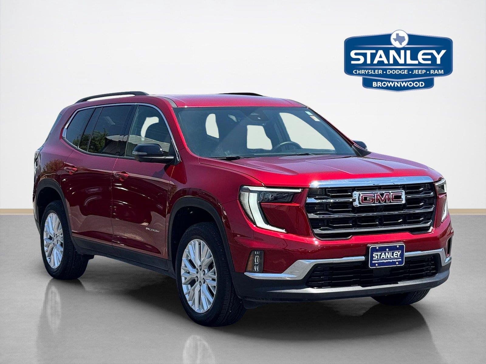 Volcanic Red Tintcoat 2025 GMC Acadia SUV / Crossover Front-Wheel Drive 8-Speed Automatic