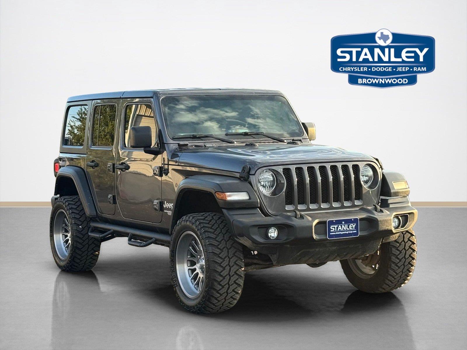 Gray (Granite Crystal Metallic Clearcoat) 2019 Jeep Wrangler SUV / Crossover Four-Wheel Drive 8-Speed Automatic