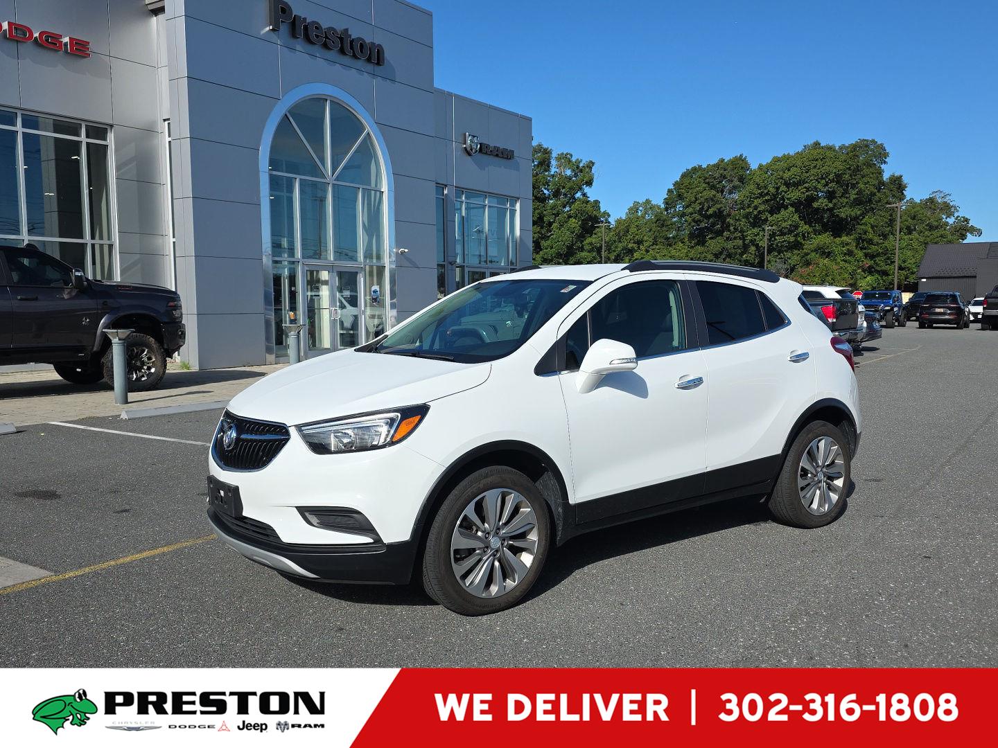 Summit White 2019 Buick Encore SUV / Crossover All-Wheel Drive 6-Speed Automatic Overdrive