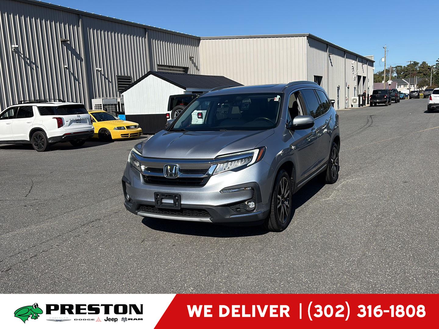 Lunar Silver Metallic 2020 Honda Pilot SUV / Crossover All-Wheel Drive Automatic