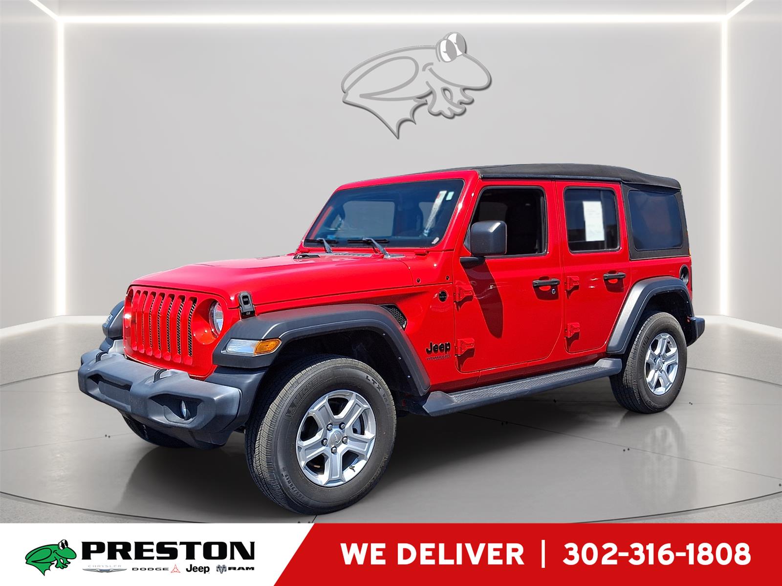 Firecracker Red Clearcoat 2022 Jeep Wrangler SUV / Crossover Four-Wheel Drive 8-Speed Automatic