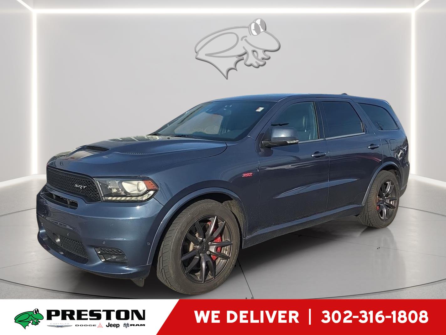 Reactor Blue Pearlcoat 2020 Dodge Durango SRT AWD SUV / Crossover All-Wheel Drive 8-Speed Automatic