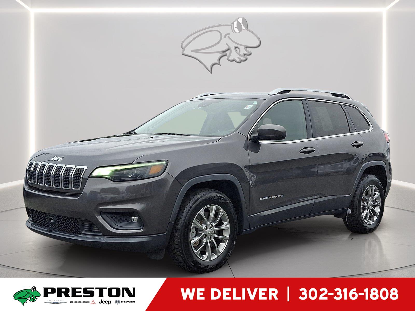 Gray (Granite Crystal Metallic Clearcoat) 2021 Jeep Cherokee SUV / Crossover Four-Wheel Drive 9-Speed Automatic