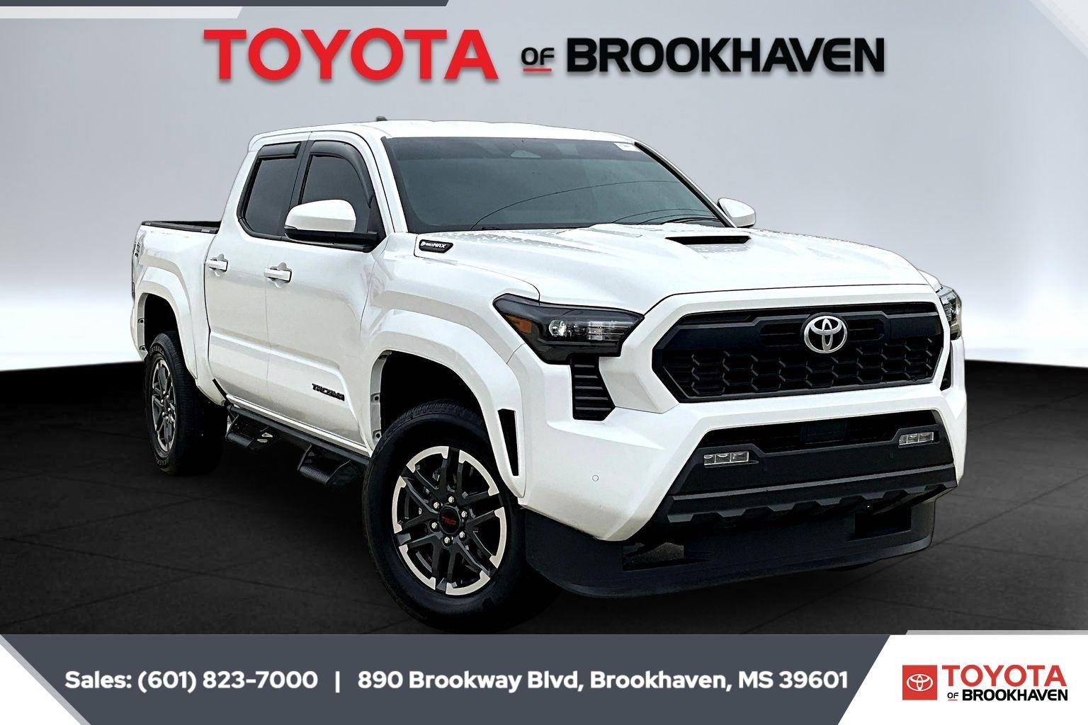 Ice Cap 2025 Toyota Tacoma TRD Sport Double Cab 4WD Pickup Truck Four-Wheel Drive 8-Speed Automatic