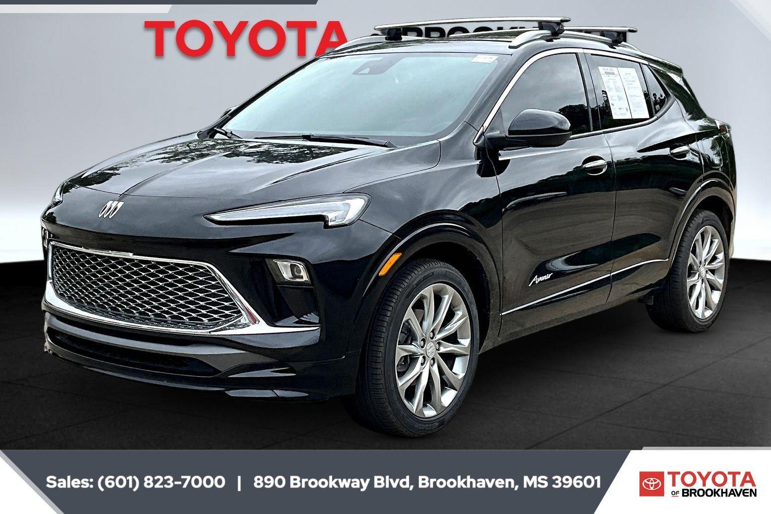 Black (Ebony Twilight Metallic) 2024 Buick Encore GX Avenir FWD SUV / Crossover Front-Wheel Drive Continuously Variable Transmission