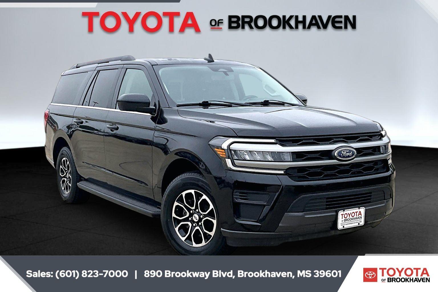 Agate Black 2024 Ford Expedition MAX XLT 4WD SUV / Crossover Four-Wheel Drive Automatic